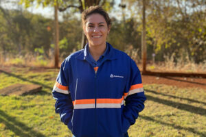 Danielle Rodrigues, coordenadora de Geologia da Anglo American