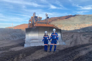 Welcilândia Almeida, operadora de Caminhão Fora de Estrada da Anglo American